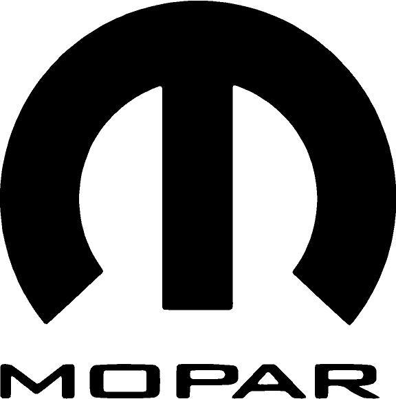 12" Mopar M Side Window Custom Decals Dodge, Chrysler, Jeep - Click Image to Close